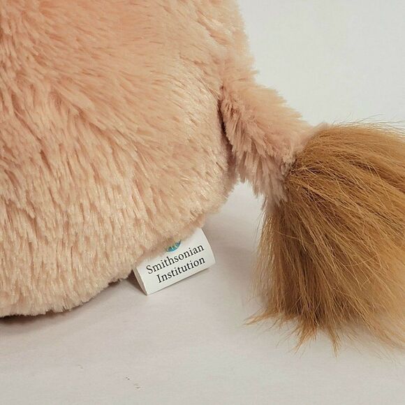 Smithsonian Brown Lion Plush Stuffed Souvenir Toy 13" - Picture 4 of 7